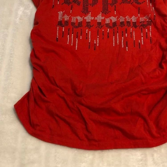 BOGO Free🦋 Apple Bottoms Beaded Rouched Racerback Tank Top - Picture 5 of 16